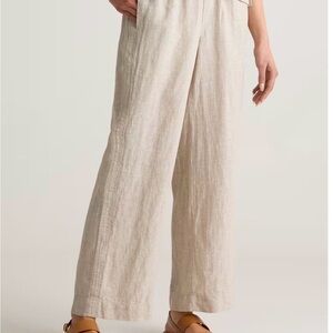 Quince 100% European Linen Wide Leg Pants
